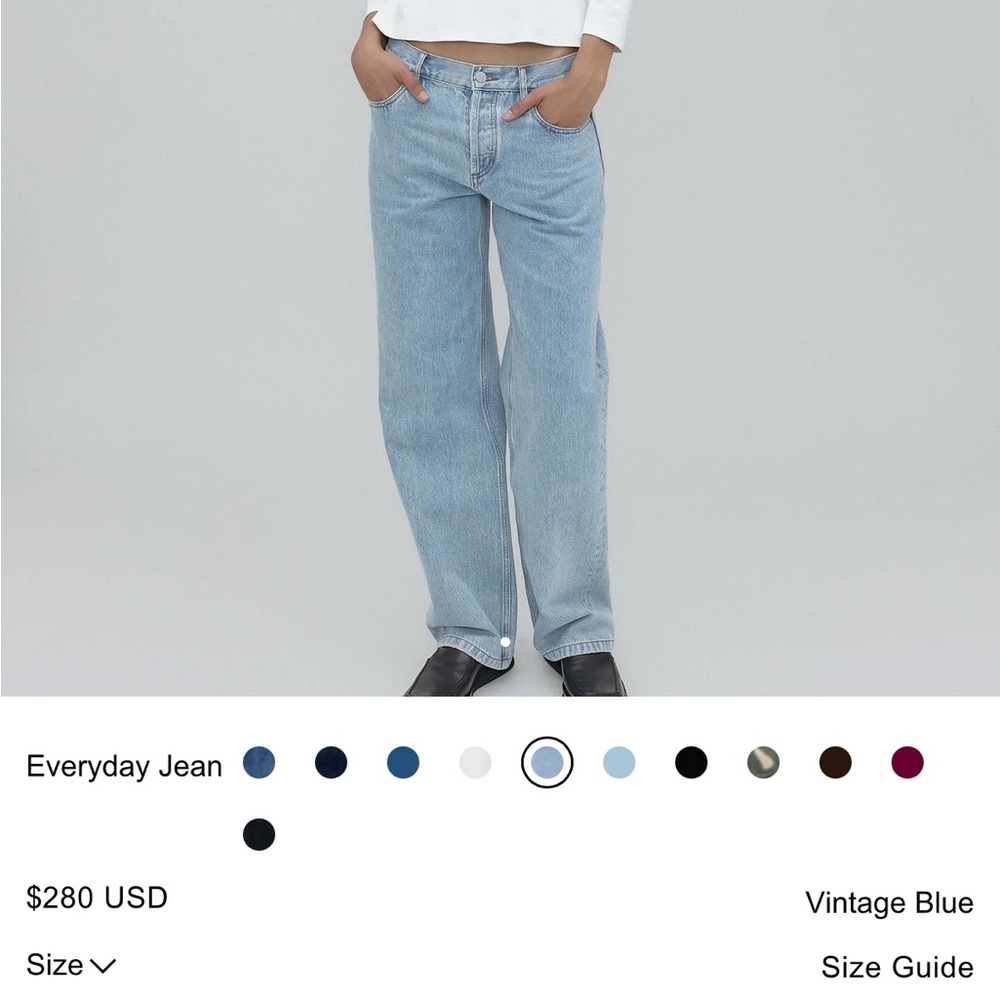 Everyday Jean - Vintage Blue Women's Straight-Leg Jeans